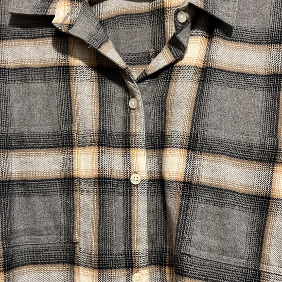 Old Navy Plaid Button Down - Picture 2 of 5